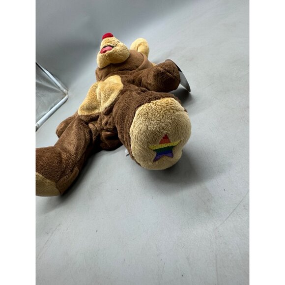 Vintage Noah's Ark Plush Toy 1998 bear reindeer Brown 15" needs stuffed READ - Picture 4 of 9